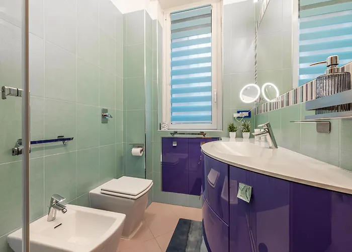 شقة Sansiro75 Large 3bdr With Private Garage Near To Fiera And Stadium ميلان
